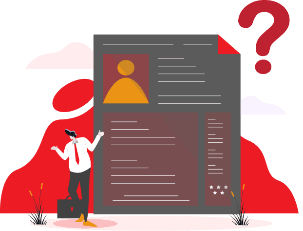 Resume core values illustration